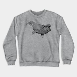 Northern Right Whale Crewneck Sweatshirt